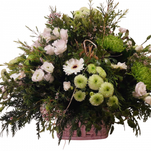 Centro de flores Verde que te quiero verde