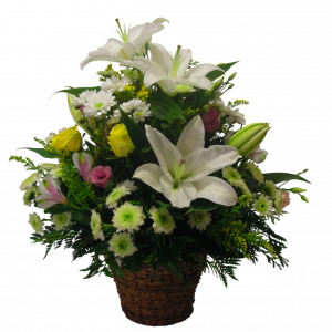 Cesta de flores Brisa