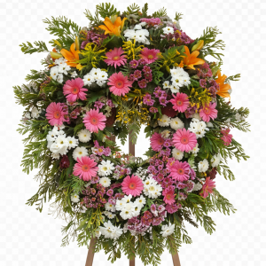 Corona de flores Modelo 4