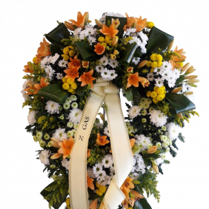 Corona de flores modelo 105