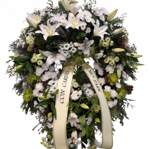 Corona de flores modelo 106